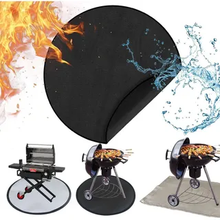 Schutzgewebe Für Campinggrills, Hitzebeständiges Gewebe, Feuerhemmendes Gewebe, Ofenunterlage, Feuerstellenmatte, Feuchtigkeitsbeständige Matte, Picknickmatte