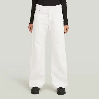 G-Star Bowey Barrel Carpenter Jeans Weiß - Damen / 25-30