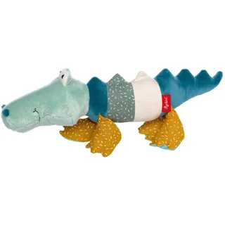 Sigikid Krokodil Patchwork Sweety 43 cm Gelb/Beige