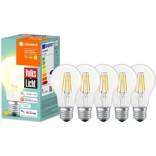 Ledvance Smart+ LED Leuchtmittel E27 Filament 6 W
