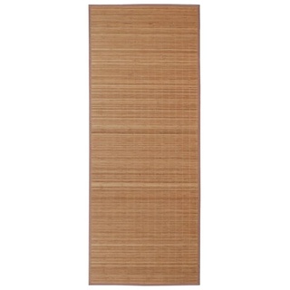 vidaXL Bambus Teppich Läufer Bambusteppich Küchenteppich Bambusmatte Vorleger