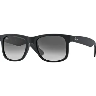 Ray-Ban Justin RB4165 601/8G 54 rubber black / grey gradient