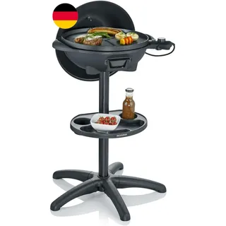 SEVERIN Barbecue-/Standgrill Mit Haube, Elektrogrill Mit Thermostat, Grillplatte