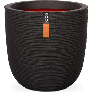 Capi Europe Nature Rib Ø 54 x 52 cm Schwarz