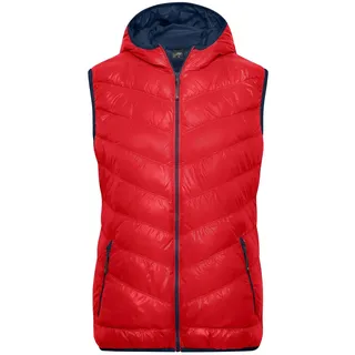 James & Nicholson Daunenweste JN1061 Red/Navy S
