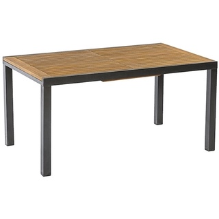 Tilos AZ-Tisch 150/200x90cm Aluminium mit FSC® Akazienholz