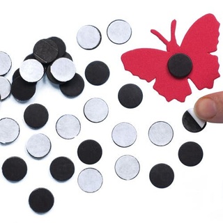 Selbstklebende Magnet-Scheiben (pro Set 150) Bastelbedarf Verzierung & Dekorationen