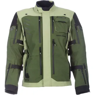Klim Badlands Pro A3, Textiljacke Gore-Tex - Dunkelgrün/Hellgrün/Schwarz - XL