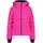 Woman Ski Ski Jacket Fix Hood Festival Rosa 48