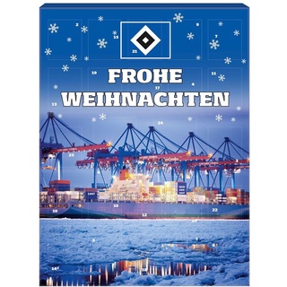 Hamburger SV Premium Adventskalender gefüllt inkl. Poster + Lesezeichen & Aufkleber Wir lieben Fussball