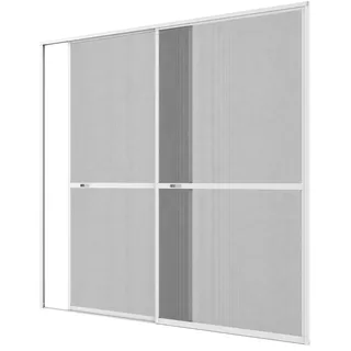 Hecht Culex Fliegengitter Doppelschiebetür 240 x 240 cm Weiß
