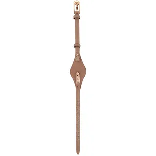 Fossil Uhrenarmbänder für Damen 8mm, Beige Leder, original ersatzband für ES3262