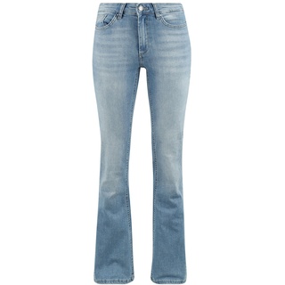 Only Jeans - Onlblush Mid Flared DNM TAI467 - W26L30old bis W34L30 - für Damen - Größe W28L30 - blau - W28L30