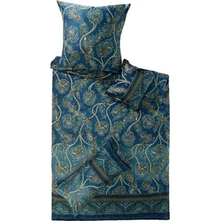 BASSETTI Bramante blau 135 x 200 cm + 80 x 80 cm