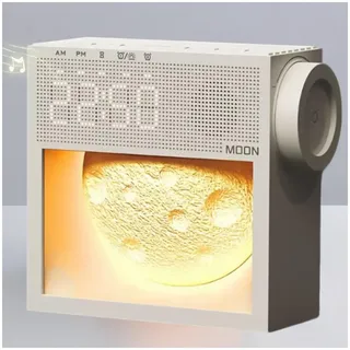 Sonnenaufgang Wecker, Lichtwecker Sonnenaufgang, Tageslichtwecker | 3 Helligkeitsstufen, Lichtwecker mit Tageslicht, 20 Naturgeräusche, Dimmbares Nachtlicht – Ideal fürs Schlafzimmer.