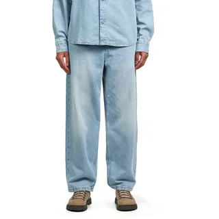 W' Brandon Pant "Smith" Denim Damen BLUE HEAVY WORN BLEACHED GIRLS S