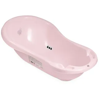 Hylat Baby Babybadewanne Baby Badewanne Set mit / ohne Gestell und Badewannensitz - Hug Me, (1-teilig, 1-tlg), Babywanne mit Anti-Rutsch-Matte - TÜV Rheinland zertifiziert rosa