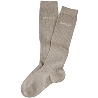 Copenhagen Studios Kniestrümpfe 2-Paar Beige 43-46