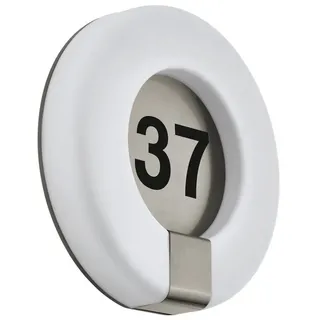 EGLO Hausnummernleuchte 98145 Silber/Weiß