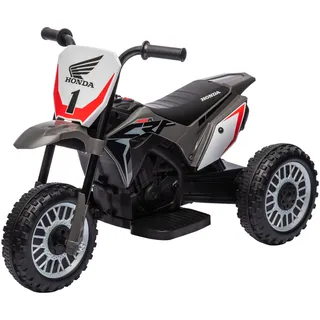 Lizenziertes Honda Crf450rl Elektro-offroad-motorrad Für Kinder, 3 Räder, Mit Hupe, 71 X 40,5 X 43,5 Cm, Grau