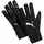 Feldspielerhandschuhe mit gummierten Einsätzen black 9