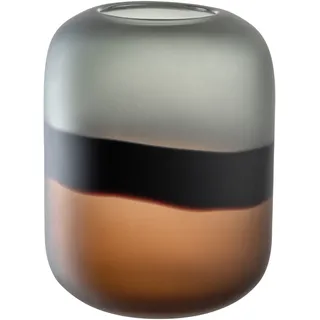 LEONARDO Dekovase LEONARDO "GK/Vase CORSO SABBIA", bunt (mehrfarbig), B:21cm H:25cm T:21cm, Glas, Vasen, aus Glas