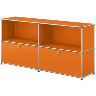 USM Haller Sideboard mit 2 Klapptüren reinorange