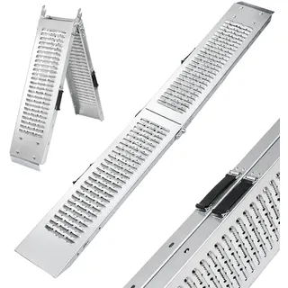 Trutzholm Auffahrrampe 189 cm 200 lg klappbar Stahl geriffelt silber 1 St.