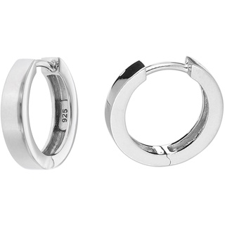 trendor 41579 Ohrringe für Damen und Herren 925 Silber Creolen Ø 16 mm