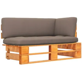 vidaXL Gartenlounge Loungesofa braun