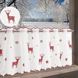 OTTO home Elch Durchzuglöcher 90 x 30 cm Rot