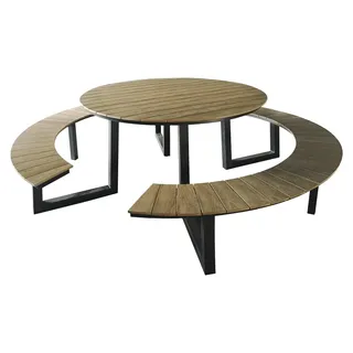 Lesli Living Arezzo Set 7-tlg. Braun/Grau