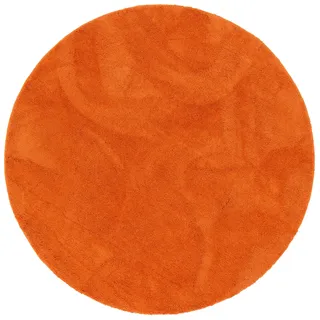 Pergamon Hochflorteppich 120 x 120 cm Orange