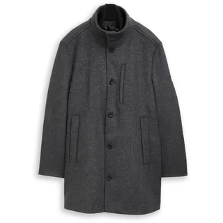 Tom Tailor Wollmantel schwarz XL