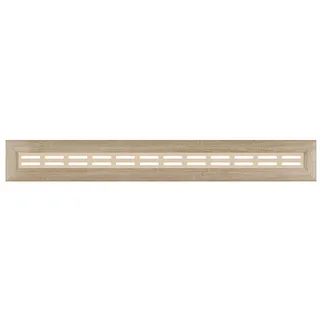 HEXIM Heizkörperverkleidung MDF HDF 90x17 cm Eiche Sonoma
