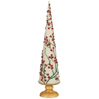 Mica Decorations Dekobaum Mica Decorations Deko Weihnachtsbaum H55 x Ø12 cm rot 12 cm x 55 cm