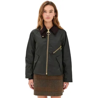 Barbour Damen Arlene Wax Barn Jacke - 38