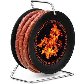WURSTBARON® Scharfe Wurst Kabeltrommel 3,5m scharfe Chorizo Wurst nach Krakauer Art, hochwertige Qualität und würziges Aroma, lustiges Geschenk, 240 g
