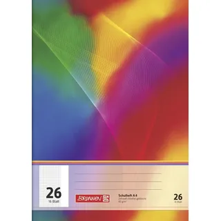 Brunnen Schulheft A4 Lineatur 26 16 Blatt
