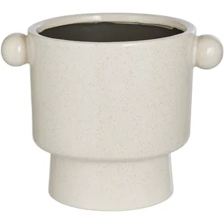 BUTLERS Blumenübertopf 16 x 21 x 16 cm Beige