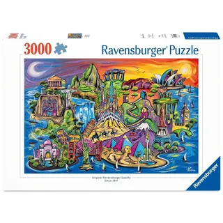 Ravensburger Puzzle Schätze der Welt Puzzleteile