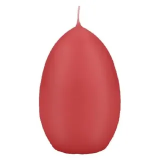 Wiedemann Kerzen Eikerzen Himbeere 120 x Ø 80 mm, Inhalt 6 Stück, Ostereikerzen, Osterdeko