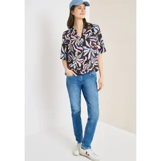 Cecil Druckbluse Braun M