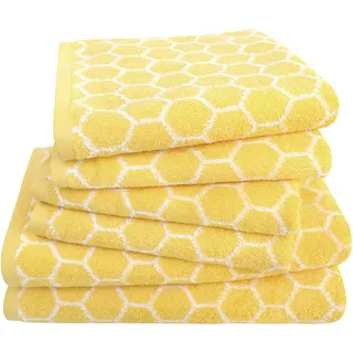Dyckhoff Pure Natural Honey Handtuchset 6-tlg. gelb