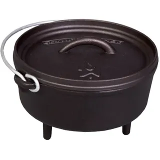Camp Chef Dutch Oven 20 cm Gusseisen schwarz