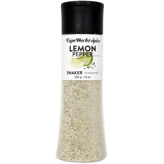 Cape Herb & Spice Lemon Black Pepper Shaker Gewürzsalz 290 g