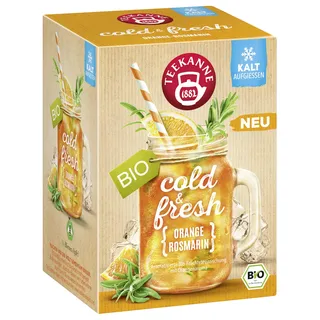 Teekanne cold & fresh Orange-Rosmarin Bio-Tee 15 Portionen