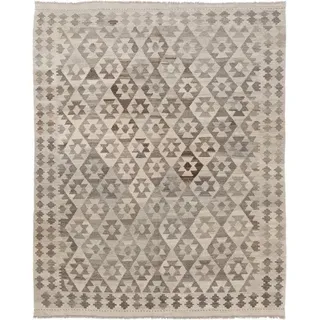 Nain Trading Orientteppich Kelim Afghan Heritage 157x194 Handgewebter Orientteppich, rechteckig, Höhe: 5 mm beige