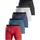 unifarben blau/grau/rot/schwarz XXL