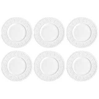 Villeroy & Boch Frühstücksteller Cellini, Spülmaschinengeeignet weiß
